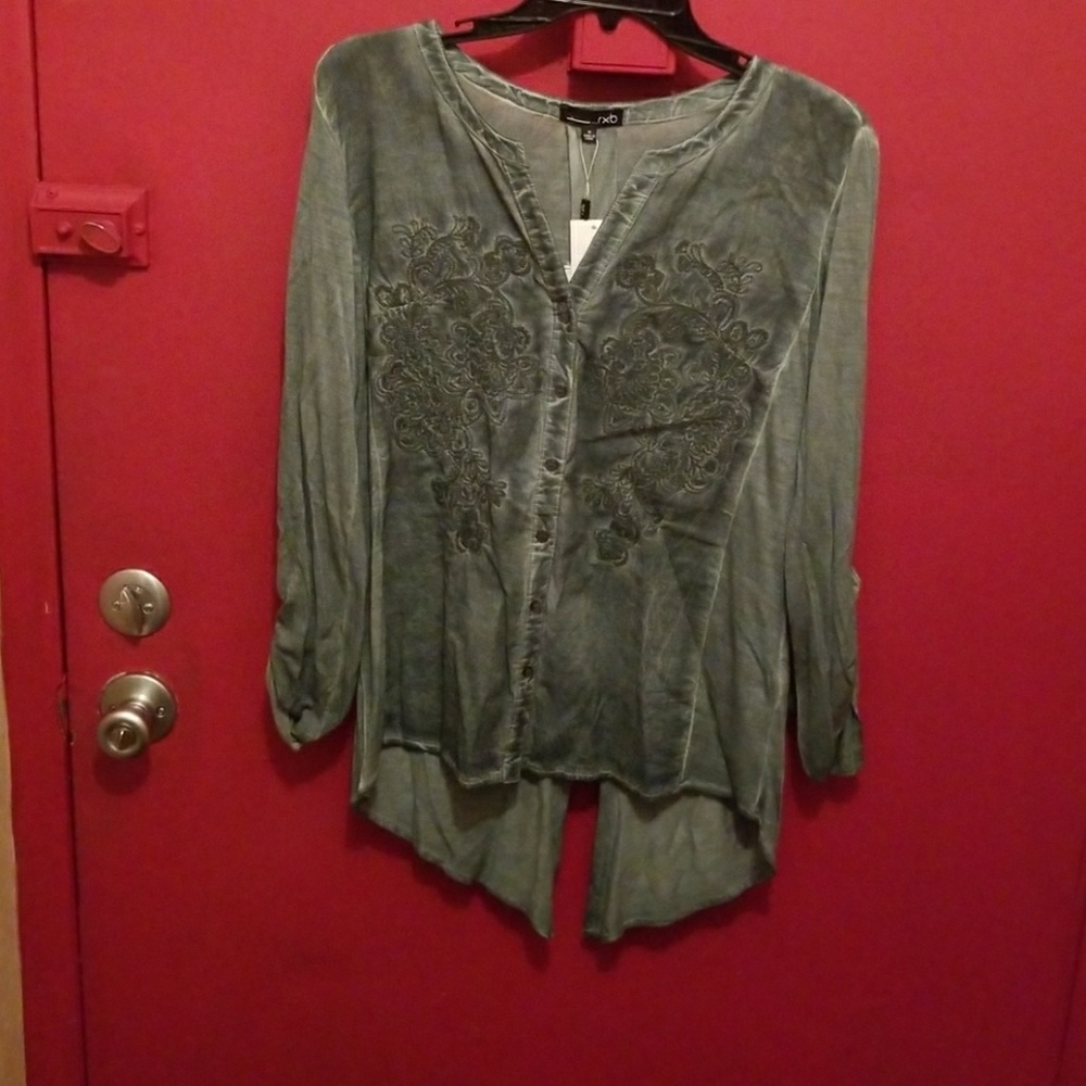 Womens button shirt.